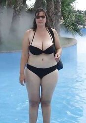 Bathing Suit bathing suit hooter-sling plumper mature clothed teenager large jugs