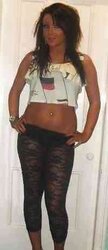 Facebook tramps in steaming leggings