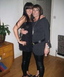 Facebook tramps in steaming leggings