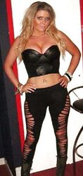 Facebook tramps in steaming leggings