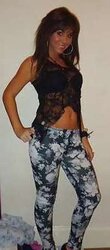 Facebook tramps in steaming leggings