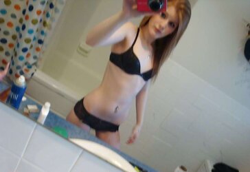 Lovely fleshy teenie selfshots