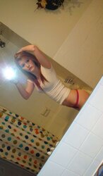 Lovely fleshy teenie selfshots
