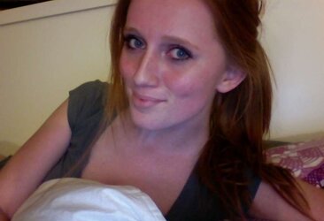 Steamy Redhead Teenager Self Shot Part