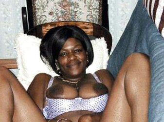 Ample dark-hued areolas ----yam-sized bevy---- part