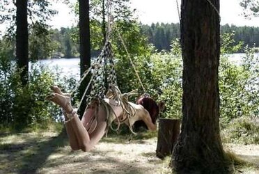Restrain Bondage in Public