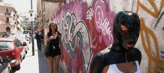 Restrain Bondage in Public