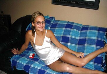 Fledgling Youthfull Blonde Teenager