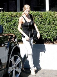 Sophie Monk Pokies Candids in Sydney