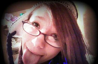 Adorable nerdy teenager