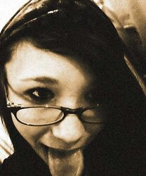 Adorable nerdy teenager