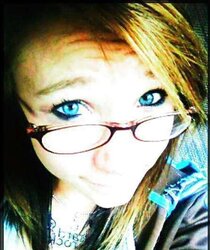 Adorable nerdy teenager