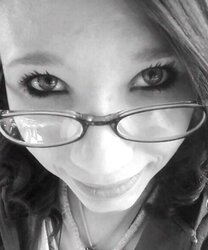 Adorable nerdy teenager