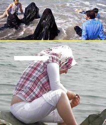 Hijab niqab arab paki turban wifey mallu india jilbab river