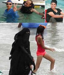Hijab niqab arab paki turban wifey mallu india jilbab river