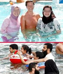 Hijab niqab arab paki turban wifey mallu india jilbab river
