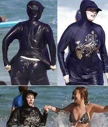 Hijab niqab arab paki turban wifey mallu india jilbab river