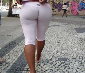 Gals in taut clothes