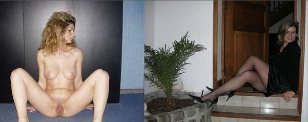 Before and after getting bare