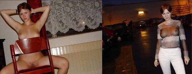 Before and after getting bare