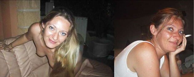 Before and after getting bare