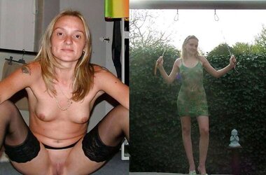 Before and after getting bare