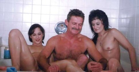 From the home album, his wifey and daughter