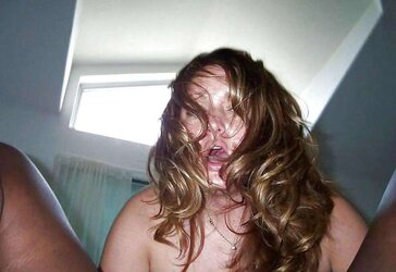 Huge-Boobed Fledgling SlutWife