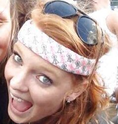 Just me a naughty redhead