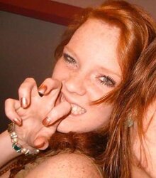 Just me a naughty redhead