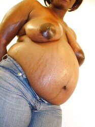 Unshaved ebony chicks