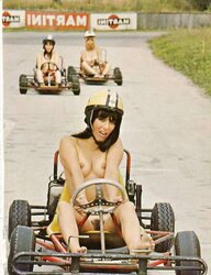 Nude in public