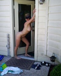 Nude in public