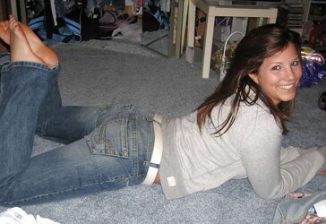 Buxom Suntanned Teenager