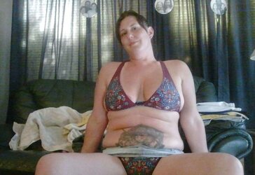 Big-Boobed Milg with Suntan Lines