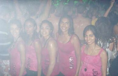 Indian teenager bare