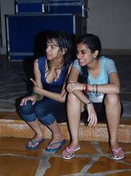 Indian teenager bare