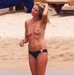 ENORMOUS DARK-HUED BONER PARAMOUR - Heidi Klum