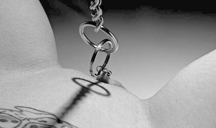 Strapped and handcuffed
