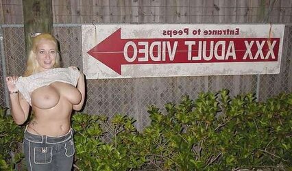 DISPLAYING and Humping in Adult Hook-Up Shops