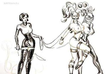 Retro DOMINATION & SUBMISSION Art by SARDAX