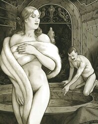 Retro DOMINATION & SUBMISSION Art by SARDAX