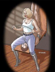 Retro DOMINATION & SUBMISSION Art by SARDAX