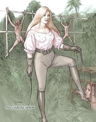 Retro DOMINATION & SUBMISSION Art by SARDAX