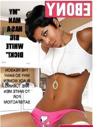 Ebony Femmes with white thoughts (captions)
