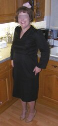 Retro girdle, pantyhose, and high-heeled slippers