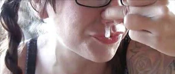 Schnodder lecken - Snot eating