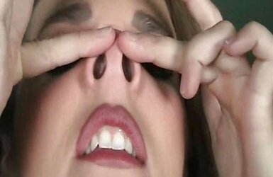 Schnodder lecken - Snot eating