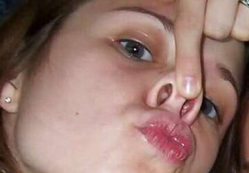 Schnodder lecken - Snot eating