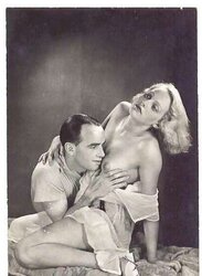 Vintage Erotic Picture Art 11 - Naked Model 8 Couples